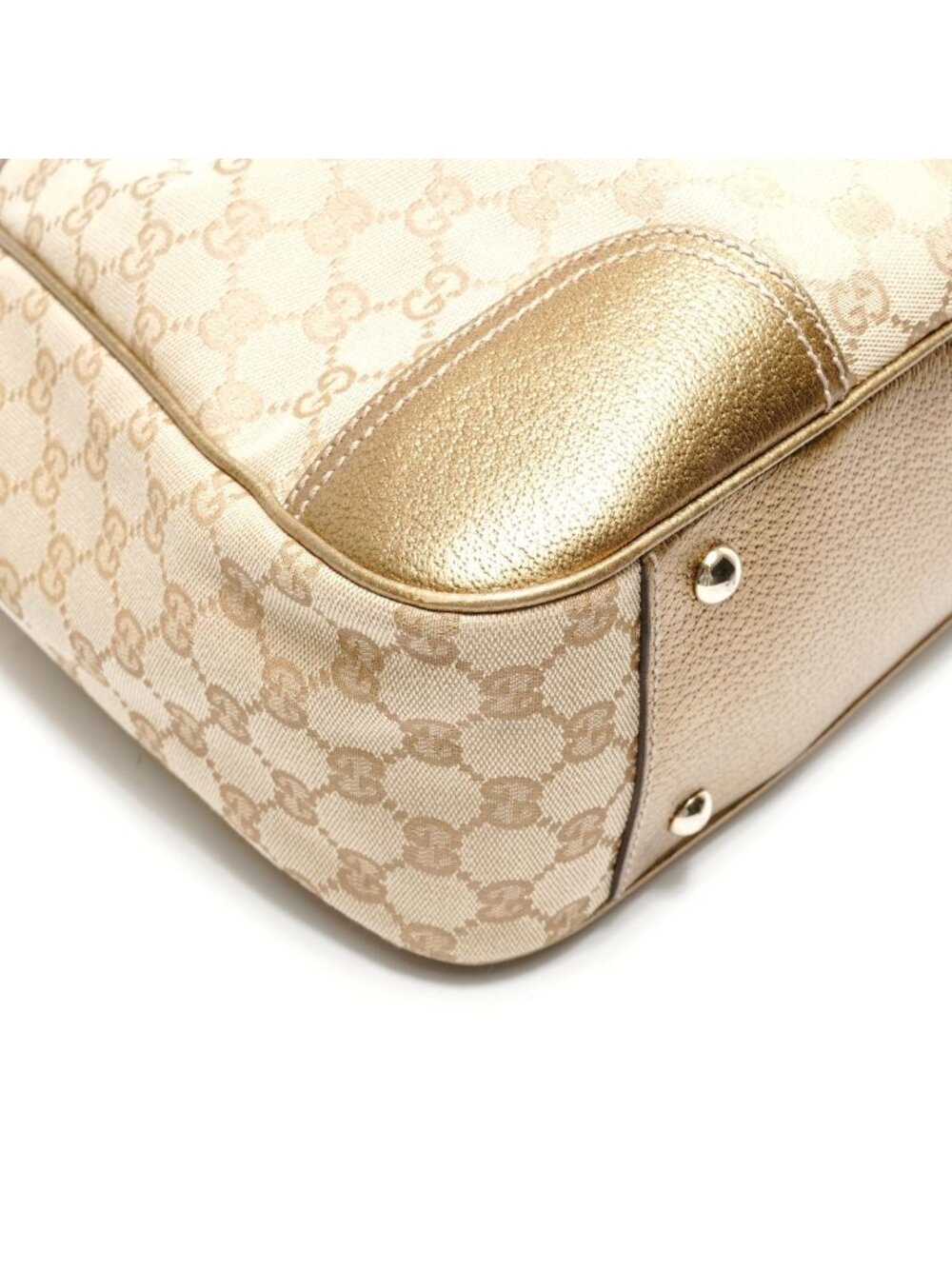 Gucci Tote GG Canvas Gold - Picture 5 of 10